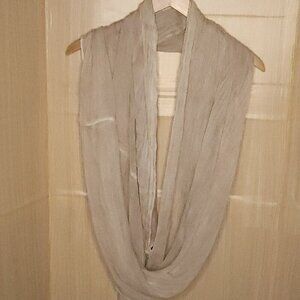 Mixit Tan Lightweight Infinity Scarf
